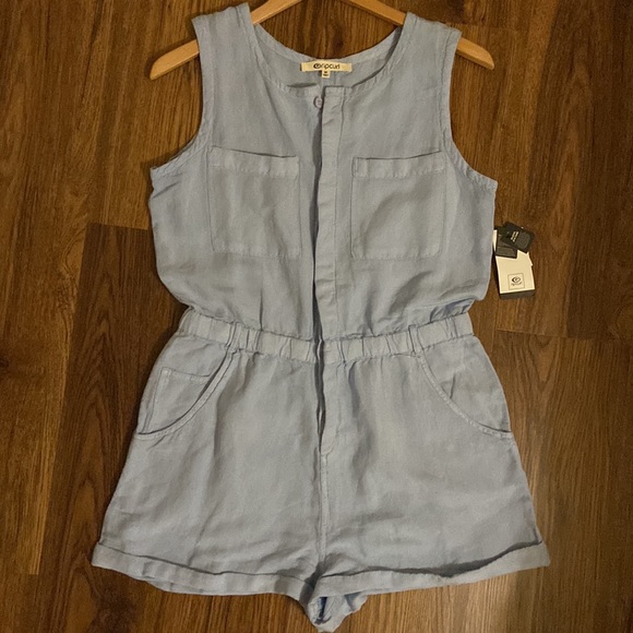 Rip curl Panoma Romper size Medium, mid blue - Picture 5 of 10